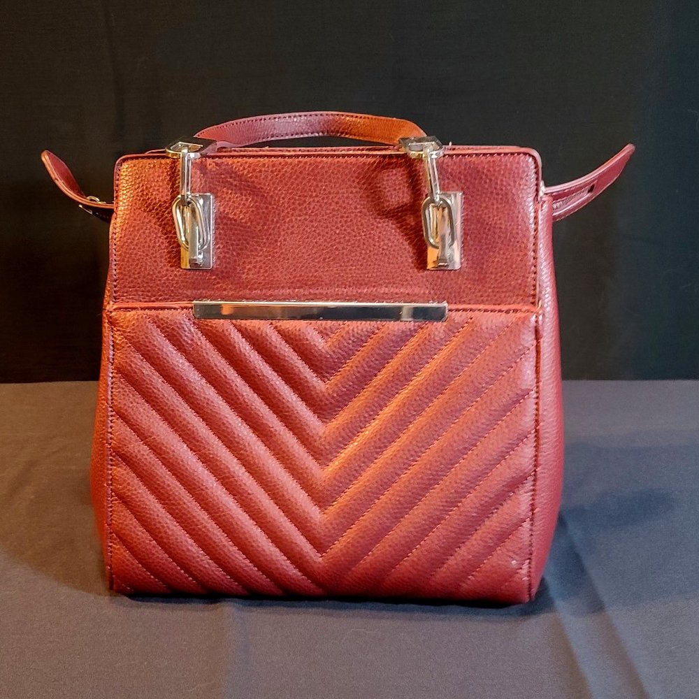 Charming Charlie Burgundy Purse NWT